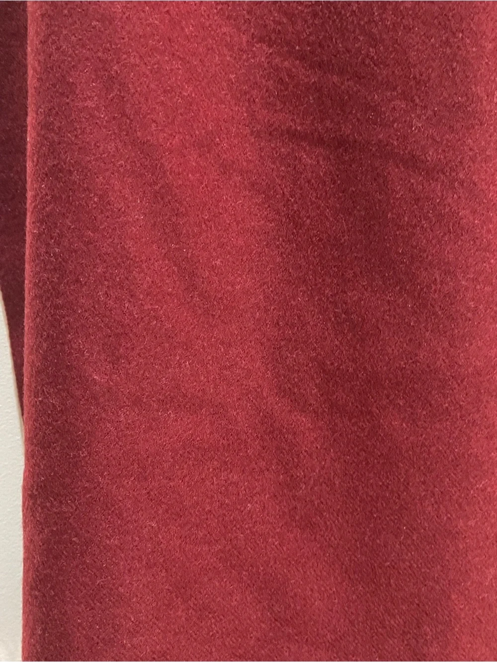 Jos. A. Bank 100% Cashmere Burgundy Scarf 12x60